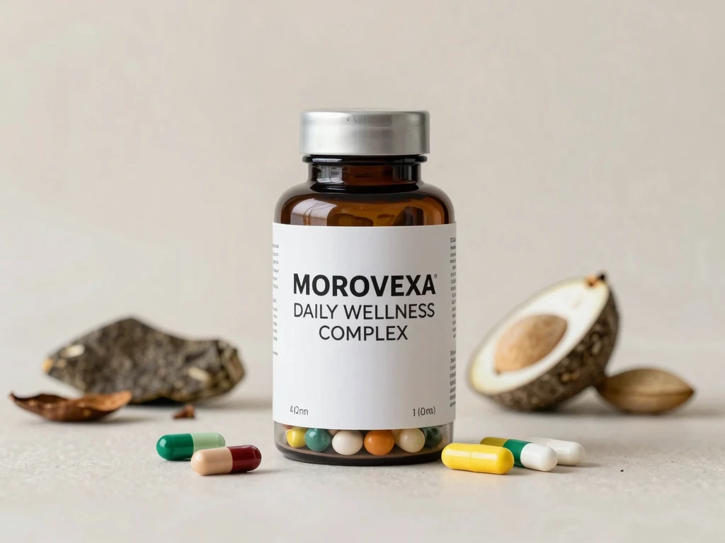 Morovexa daily wellness complex supplement bottle